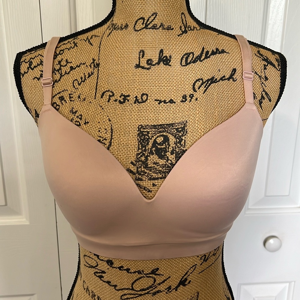 Soma Tan Enbliss Luxu Wireless Lace J Hook Bra